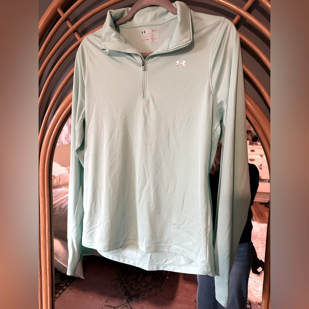 Under Armor Heat Gear Loose 1/4 zip Pullover